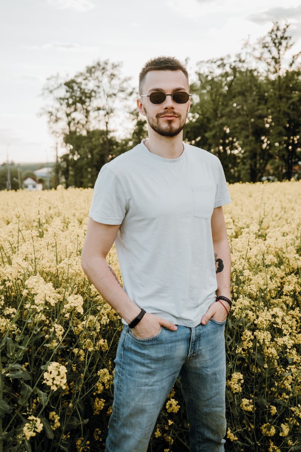 Classic Fit Henley Tee